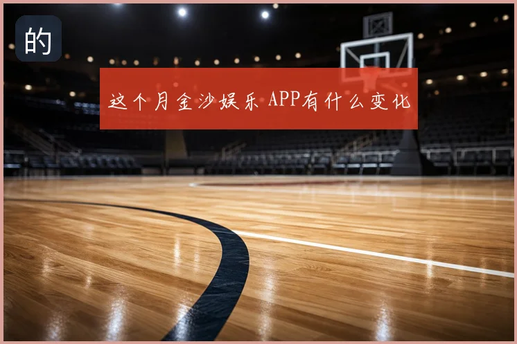 这个月金沙娱乐 APP有什么变化